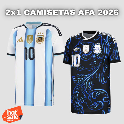Camiseta Argentina 2026 — Promo 2x1 | Titular + Suplente de regalo🎁